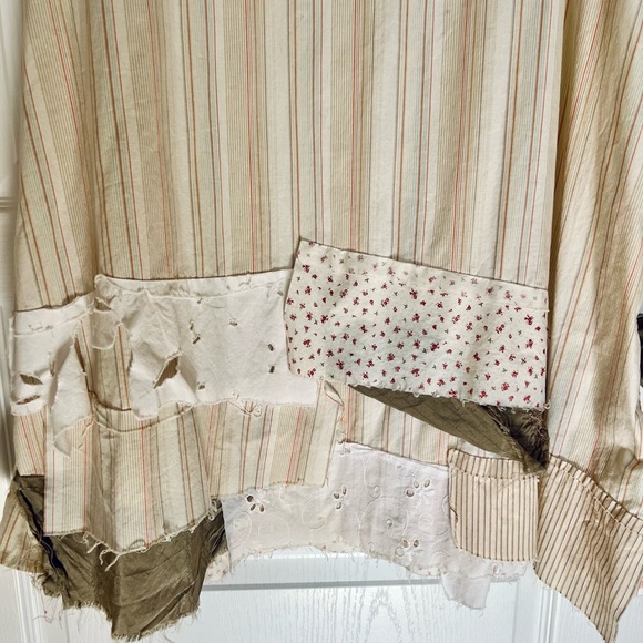 Krista Larson Beige Striped Dress - Picture 3 of 6